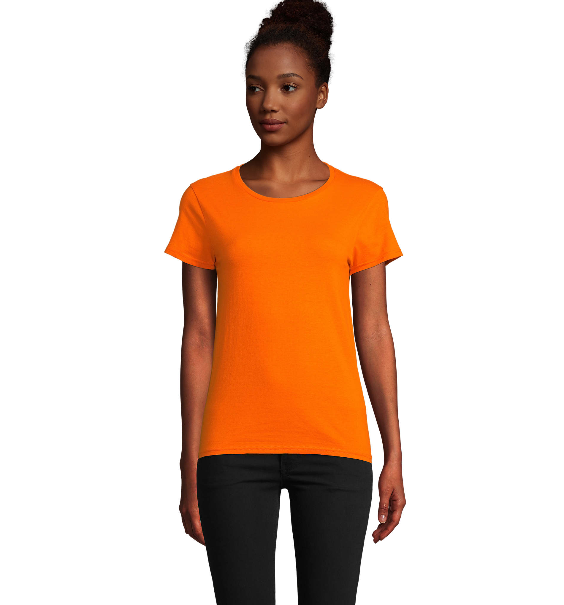 T-shirt publicitaire 175g femme Pioneer Orange 1